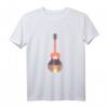 Vintage Gitarre mit Sonnenuntergang - Romantisches Gitarristen T-Shirt, perfektes Geschenk für Musiker, Gitarristen & Musikliebhaber