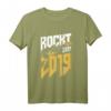 Kinder 4. Geburtstag Rockt Seit 2019 T-Shirt – Cooles Geburtstagsshirt für Jungen und Mädchen, Rock- und Gitarrenfans, ideales Geschenk für Kinder