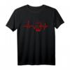 Muslim Herzschlag Allah Spirituelles T-Shirt – Inspirierend, Religiös & Motivationsfördernd für Glauben, Frieden und Liebe
