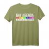 Gay Agenda Queer LGBTQ T-Shirt mit Regenbogenmotiv für Pride, CSD & Menschenrechte – Unterstützung der Community