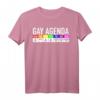 Gay Agenda Queer LGBTQ T-Shirt mit Regenbogenmotiv für Pride, CSD & Menschenrechte – Unterstützung der Community