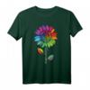 LGBTQ Regenbogen Sonnenblume Gay Pride T-Shirt für Gleichheit, Liebe & Unterstützung – Perfekt für Pride, Demos & besondere Anlässe