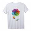 LGBTQ Regenbogen Sonnenblume Gay Pride T-Shirt für Gleichheit, Liebe & Unterstützung – Perfekt für Pride, Demos & besondere Anlässe