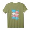 Axolotl Transgender Flagge LGBTQ Kawaii T-Shirt – Niedliches Unterstützungs-Design für Trans, Queer & Pride Events