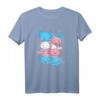 Axolotl Transgender Flagge LGBTQ Kawaii T-Shirt – Niedliches Unterstützungs-Design für Trans, Queer & Pride Events