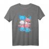 Axolotl Transgender Flagge LGBTQ Kawaii T-Shirt – Niedliches Unterstützungs-Design für Trans, Queer & Pride Events