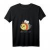 Damen LGBT Regenbogen Biene Les-bee-an Lesbian Liebe ist bunt T-Shirt mit V-Ausschnitt – Unterstützung für Vielfalt & Gleichheit