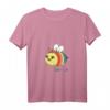 Damen LGBT Regenbogen Biene Les-bee-an Lesbian Liebe ist bunt T-Shirt mit V-Ausschnitt – Unterstützung für Vielfalt & Gleichheit