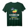 Gay Pride Regenbogen LGBT T-Shirt – Unterstützung für LGBTQ Community, Schwule, Lesben, Bisexuelle & Transgender als Geschenk zum Pride Month, CSD & Weihnachten