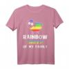 Gay Pride Regenbogen LGBT T-Shirt – Unterstützung für LGBTQ Community, Schwule, Lesben, Bisexuelle & Transgender als Geschenk zum Pride Month, CSD & Weihnachten