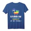 Gay Pride Regenbogen LGBT T-Shirt – Unterstützung für LGBTQ Community, Schwule, Lesben, Bisexuelle & Transgender als Geschenk zum Pride Month, CSD & Weihnachten