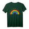 Women Rights Equality Love Rainbow Words Gay Pride Flag LGBT T-Shirt – Unterstütze Gleichheit und Stolz mit diesem Regenbogen-Design