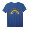 Women Rights Equality Love Rainbow Words Gay Pride Flag LGBT T-Shirt – Unterstütze Gleichheit und Stolz mit diesem Regenbogen-Design