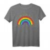 Women Rights Equality Love Rainbow Words Gay Pride Flag LGBT T-Shirt – Unterstütze Gleichheit und Stolz mit diesem Regenbogen-Design