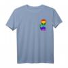 LGBTQ Pride Regenbogen T-Shirt - Unterstützung für Gleichheit, Gerechtigkeit und Liebe bei Pride und Paraden
