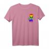 LGBTQ Pride Regenbogen T-Shirt - Unterstützung für Gleichheit, Gerechtigkeit und Liebe bei Pride und Paraden