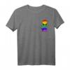 LGBTQ Pride Regenbogen T-Shirt - Unterstützung für Gleichheit, Gerechtigkeit und Liebe bei Pride und Paraden