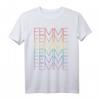 Femme Butch Lesben Gay Pride T-Shirt - LGBTQ+ Paar Design für Pride Parade & Festival, Unterstützung für Gleichheit