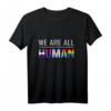 Geschenk für LGBT Anhänger Schwule Lesben Bisexuelle LGBTQ T-Shirt mit Regenbogen Symbol – Unterstützung und Stolz zeigen