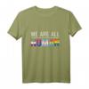 Geschenk für LGBT Anhänger Schwule Lesben Bisexuelle LGBTQ T-Shirt mit Regenbogen Symbol – Unterstützung und Stolz zeigen