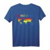 Buntes LGBTQ+ Pride T-Shirt für Vielfalt, Gleichheit & Stolz - Regenbogen Motiv für Lesben, Gays, Trans & Allies