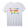 Buntes LGBTQ+ Pride T-Shirt für Vielfalt, Gleichheit & Stolz - Regenbogen Motiv für Lesben, Gays, Trans & Allies