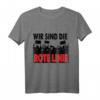 Wir Sind Die Rote Linie! - Protest T-Shirt für Freiheit, Selbstbestimmung & Widerstand