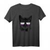 Ungeschlechtliche Pride Katze T-Shirt mit Sonnenbrille – Unterstütze Vielfalt und Gleichheit bei Gay Parade & Pride Events