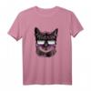 Ungeschlechtliche Pride Katze T-Shirt mit Sonnenbrille – Unterstütze Vielfalt und Gleichheit bei Gay Parade & Pride Events