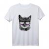 Ungeschlechtliche Pride Katze T-Shirt mit Sonnenbrille – Unterstütze Vielfalt und Gleichheit bei Gay Parade & Pride Events