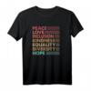 Frieden Liebe Einschluss Freundlichkeit Gleichheit Diversity Hope T-Shirt – Inspirierendes Geschenk für Familie und Freunde zu Feiertagen