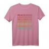 Frieden Liebe Einschluss Freundlichkeit Gleichheit Diversity Hope T-Shirt – Inspirierendes Geschenk für Familie und Freunde zu Feiertagen