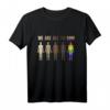 Wir Sind Alle Gleich Regenbogen Mensch T-Shirt - Für Gleichberechtigung, LGBTQ+ Stolz und Menschenrechte
