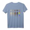 Wir Sind Alle Gleich Regenbogen Mensch T-Shirt - Für Gleichberechtigung, LGBTQ+ Stolz und Menschenrechte