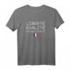 Liberte Egalite Weinschorle T-Shirt mit Frankreich-Flagge – Lustiges Geschenk für Wein- und Frankreich-Fans zum Geburtstag, Weihnachten & mehr