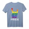Rainbow Rock Handzeichen Pride Punk Gay Flag LGBTQ T-Shirt für Männer und Frauen – Unterstützung & Stolz bei Pride, Coming Out & Gleichheit