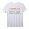 Gleichheit, Liebe, Wissenschaft T-Shirt | Feminist, LGBT Unterstützung, Anti-Diskriminierung & Stolz