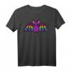 Regenbogen-Flagge, Fledermaus, niedliches Tier - Gay Pride Ally T-Shirt für LGBTQ Monat, Pride & Gleichheit
