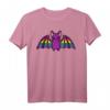Regenbogen-Flagge, Fledermaus, niedliches Tier - Gay Pride Ally T-Shirt für LGBTQ Monat, Pride & Gleichheit