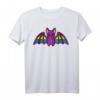 Regenbogen-Flagge, Fledermaus, niedliches Tier - Gay Pride Ally T-Shirt für LGBTQ Monat, Pride & Gleichheit