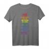 Wissenschaft ist echt Black Lives Matter Liebe ist Liebe LGBT T-Shirt – Unterstützen Sie Gleichheit, Vielfalt und Stolz