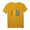 Gay Pride Shirt | LGBTQ Rainbow Flag T-Shirt mit Retro-Strichcode – Unterstützen Sie Gleichberechtigung & feiern Sie die Vielfalt