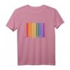 Gay Pride Shirt | LGBTQ Rainbow Flag T-Shirt mit Retro-Strichcode – Unterstützen Sie Gleichberechtigung & feiern Sie die Vielfalt