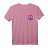 Bisexuelles Pride Outfit mit Peace Schild - Farbenfrohes LGBTQ T-Shirt für Stolz, Unterstützung & Gleichheit bei Pride-Events