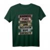 Güte Frieden Liebe Hoffnung Gleichheit Inklusion Kinder T-Shirt – Inspirierende Botschaft für Schule, Kindergarten & Geschenk für Lehrer