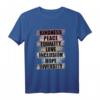 Güte Frieden Liebe Hoffnung Gleichheit Inklusion Kinder T-Shirt – Inspirierende Botschaft für Schule, Kindergarten & Geschenk für Lehrer