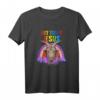 Not Today Jesus Satanic Rainbow Baphomet T-Shirt - Okkulte, Halloween & Blackcraft Kleidung mit humorvollem Design