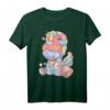 Pastel Goth Voodoo Doll T-Shirt mit Creepy Cute Anime Unicorn Design - Kawaii Otaku & Gothic Mode