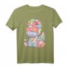 Pastel Goth Voodoo Doll T-Shirt mit Creepy Cute Anime Unicorn Design - Kawaii Otaku & Gothic Mode