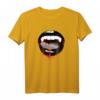 Sexy Vampire Lips Blood and Fangs Gothic Halloween T-Shirt – Perfekt für Horror, Halloween-Partys & Vampir-Fans